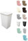 JARDIN202 - Pongotodo Diseño Rattan para Colada - Cesto Para la Ropa Sucia | 60 litros (Blanco)