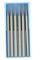 Wood Carving Drill Bits Set Sculpture Knife Chisel Craft Tools Steel Engraving Knife Wood Engraving Router Bit for DIY Drilling 2.35mm(Small Size)