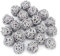 Decorative Balls, Wedding Party Christmas Wicker Decoration(Silver) 20Pcs Rattan Balls for Garden (White)