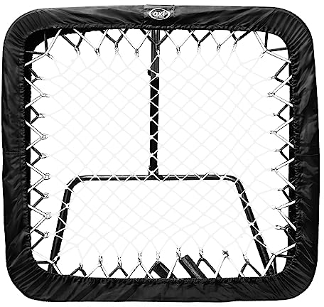 AXI RebounderPro88 Rückprallwand klappbar | Rebounder/Rebound Netz für Fußball 88x88 cm | Tragbare Prellwand für Fussball Training