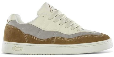 Etnies Men's Snake Skate Shoe, Tan/Brown/Grey, 41.5 EU
