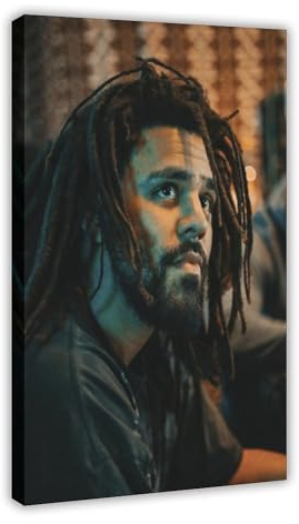 J. Cole Poster (9) Leinwand Poster Wandkunst Dekor Druck Bild Gemälde für Wohnzimmer Schlafzimmer Dekoration Rahmenstil 60 x 90 cm