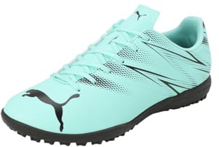 PUMA Herren Attacanto Turf Trainer Sneaker, Electric Peppermint Black, 46.5 EU