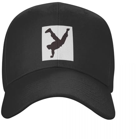 Basecap Hip Hop Breakdance weiß Bucket Hat Baseball Cap Sonnenhut Kinder Baseball Cap Boy Cap Damen