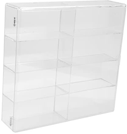 ifundom Modellauto-vitrine Aus Acryl Transparente Displaybox Für Sammlerstücke Kleiner Präsentationskoffer Für Steine Und Andere Kollektionen