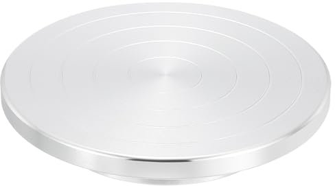 PATIKIL Turntable Sculpting Wheel, 7 Inch Dia Pottery Clay Rotation Turn Table Double Sided for Cake Decorating Paint Spraying Painting Crafting Projects