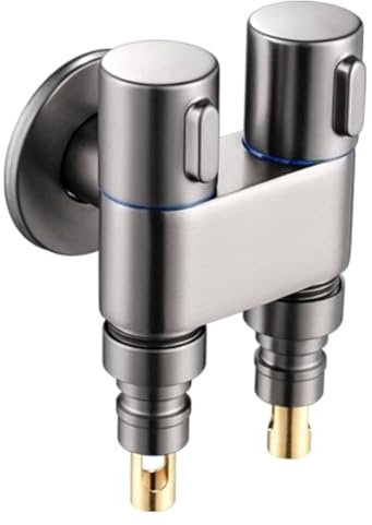 Correa G1/2 Valvola Ad Angolo di Riempimento Multifunzionale A Tre Vie Montaggio A Parete 1 in 2 Spruzzatore per la Pulizia 'Acqua Accessori per Il Bagno-B