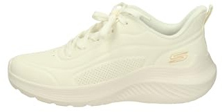Skechers Damen Bobs Sport Squad Waves-Just Wading Sneaker, wht, 36.5 EU