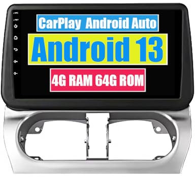 RoverOne Car Stereo CarPlay Head Unit for Opel Combo 2001-2011 Corsa 2000-2006 Tigra 2004-2009 Android Auto Touch Screen Sat Navi Bluetooth WiFi Radio Player