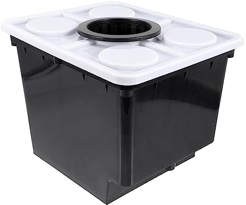 ibasenice Barril Holandés Sin Tierra para Cultivo De Hortalizas Caja De Cultivo Hidropónico Maceta Sin Tierra para Plantas Interiores Suministros De Jardinería Cesta para Crecimiento De Plan