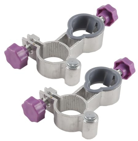 Hoite 2 Stück Schirmclip, Angelstuhl-Schirmhalterung, Clip, Strand, klappbar, Freizeithalter für Gartenstuhl, Sonnenschirm, Terrasse, Balkon, Deck – nicht faltbar