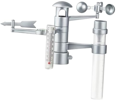 ifundom Stazione Meteo per Giocattolo Scientifico Unico DIY Kit Esperimenti Meteorologici Facile da Usare per Sviluppo Intelligenza e Apprendimento Scientifico Materiale Resistente e