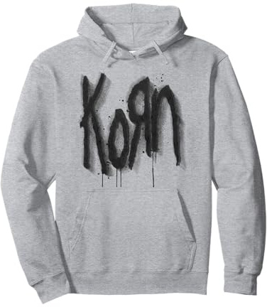 Korn Sprühfarbe Logo Pullover Hoodie