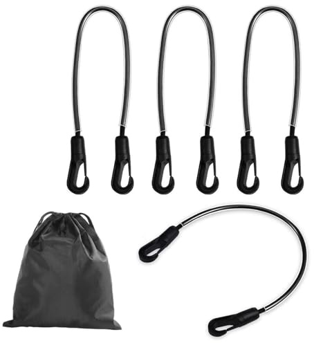 Beingurte für Pferdedecken – Ersatz der Beingurte mit doppelseitigen Clips, Verstellbarer, elastischer Schweifgurt, bequemer und sicherer Befestigungsgurt für Tierdecken im Freien, im Stall, zu Hause