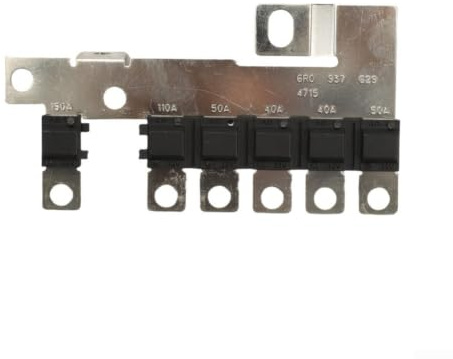 Relé de fusible eléctrico central 6R0937629, relé metálico de plástico duradero, compatible con Ibiza 6F/6J, Mii para kf, Citigo NF, para 5J rápido y para golf 5Us