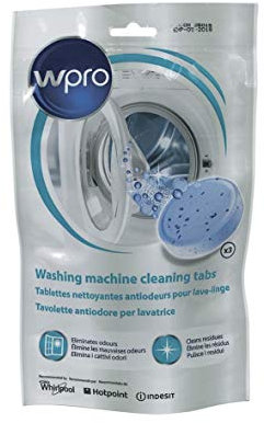 Wpro DAFR108 ORIGINAL 3 Tabs Geruchsentferner Rückstandsentferner Reiniger Waschmaschine auch Whirlpool Bauknecht Hotpoint Indesit 484000008427