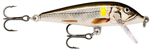Rapala CountDown Lure with Two No. 7 Hooks, 1.5-2.4 m Swimming Depth, 7 cm Size, Live Ayu