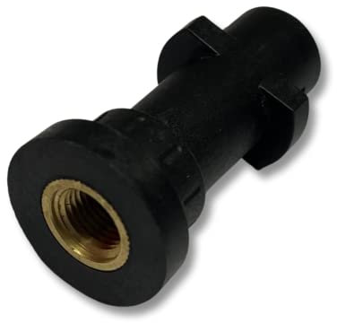 Bajonett-Adapter 1/4 IG (Innengewinde) für Kärcher K Serie Hobby Pistolen, Lanzen mit Messing Kern - Passend z.B. für Rohrreinigungsschläuche oder Lanzen mit G1/4A Außengewinde