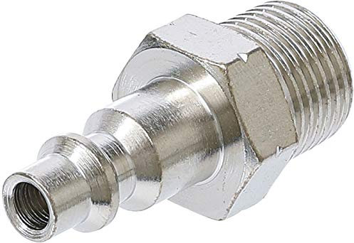 BGS 7064 | Raccord rapide à air comprimé | filetage mâle 10 mm (3/8) | États-Unis/France
