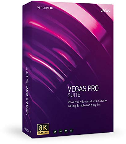 VEGAS Pro|18 SUITE|1 Device|Perpetual Licence|PC|Disc