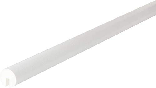Betriebsausstattung24® Kantenschutzprofil Typ B | weiß | zum Aufstecken | Länge: 1,0 m