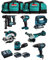 Kit MAKITA MK702 (DDF482 + DHR171 + DGA504 + DTD152 + DJV182 + DSS610 + DBO180 + 2 Batterien 5,0 Ah + Ladegerät + 2 x LXT600)