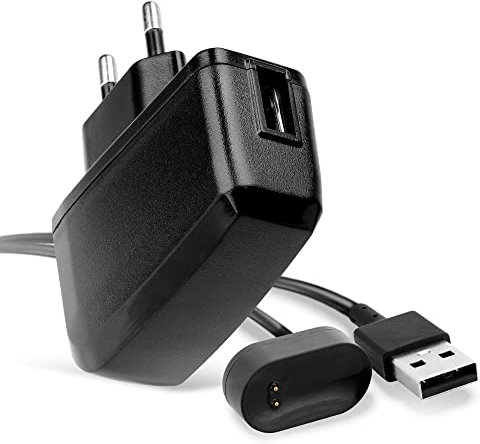 subtel Ladegerät + USB Kabel kompatibel mit Fitbit Ace 2 / Inspire/Inspire HR Smartwatch Fitness Tracker Armband Ersatz Ladekabel Auflader 1A Anschluss Stecker