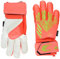 Unisex-Child Match Fingersave Predator Goalie Gloves Solar Red/Team Solar Green/Team Solar Green 7