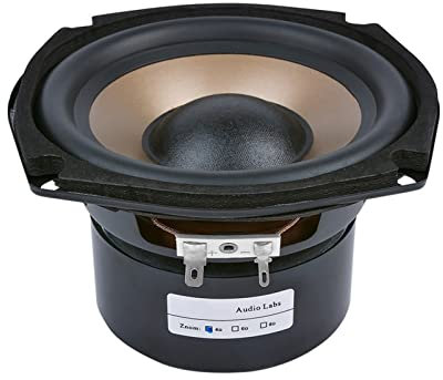 NICHANGHUA 1Pcs 5.25 Inch Subwoofer Speakers 4 8 Ohm 100W Hifi Bass Audio Music Woofer Bookshelves Home Theater Loudspeaker(8 Ohm Speaker)