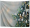 A.Monamour Wandteppiche Wanddekor Tuch Christbaum Schmuck Bild Stoff Wandtuch Wandbehang Wandkunst Wandbilder für Schlafzimmer Schlafsaal Wohnzimmer 130x153cm