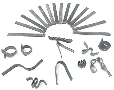 Metal Magery Aquarium Plant Weights Anchor Plants in Fish Tank Pack of 25 Lead Strips