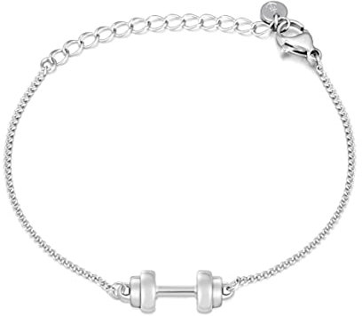 SAILBRACE Armband GYM CLUB CHAIN silber