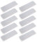 10Pcs Solderless Breadboard ABS 830 Points Breadboard Block Accessories for Experiment Testing 5.6x16.5x0.85cm