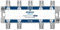 EDISION SDC-8 Répartiteur coupleur d'antenne 8 sorties, compatible avec la Antenne TNT, Satellite, Câble, Radio, Unicable, connecteurs F, Fréquence 5-2400Mhz, Passe DC, Splitter 8 voies