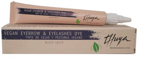 Thuya Vegan Eyebrow & Eyelashes Dye Thuya Blacknight (15 ml) Tinte regenerador para pestañas y cejas (1 unidad)