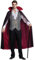 Spooktacular Creations Renaissance Mittelalterliche Vampir Deluxe Halloween Kostüm für Herren Rollenspiel Sins Cosplay (Silber, XXL)