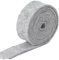 Hrlace 2 Rolle Filzband Cotton Band Felt Ribbon Beflockungsfilzbandrolle Schleifen Dekoband Weihnachtsband Geschenkverpackung, Dekoration für Hochzeit, Partyzubehör, DIY-Handwerk Grau 5cm*5m