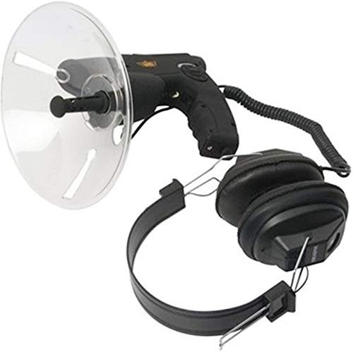 Microfono parabolico monoculare, amplificatore del suono Orecchio spia Dispositivo di ascolto bionico Telescopio ad alta definizione, per ascolto di uccelli Telescopio Camminata Caccia Pesca Campi