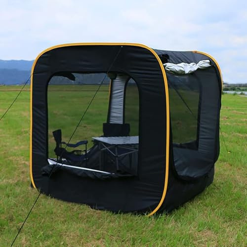 Car Awning Tent, Freestanding Rainproof Tailgate Shelter for 4-6 Person Outdoor Camping, Truck and SUV Compatible Portable Beach Tent