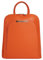 Cluty Rucksack Echt Leder Damen | Made in Italy | Citybag für Shoppingtouren | minimalistischer Daypack | 020010