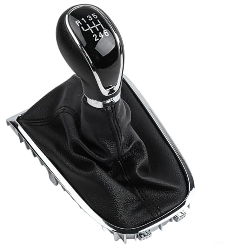 Startbuymore - Palanca de cambios con funda, pomo de 6 velocidades para Excelle para OPEL para Astra 2009-2014