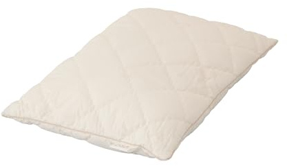 NORDIC SCHILLER Klassisches Wollkissen, 65X45X15cm, 1000g Schurwolle | Baumwollbezug, Temperaturregulierend, Feuchtigkeitsausgleichend, Antiallergisch, Abnehmbarer Bezug waschbar bei 40°C