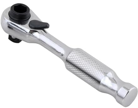 ZEPFJHE Tournevis à cliquet de précision 72 dents 2 en 1, outil adaptateur de douille compact, taille 6,35 mm, matériaux pratiques et professionnels