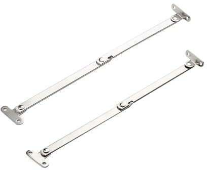 Scharniere 2 teile/satz Edelstahl Schrank Möbel Türen Schließen Lift Up Bleiben Unterstützung Scharnier Küche Lange Lebensdauer für Holztüren