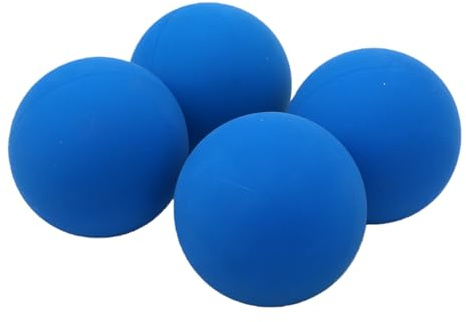 Zunate Squashbollar, Ihålig Gummisquashboll, Professionell Träningsboll för Squashträning, 4-pack för Inomhus Utomhus