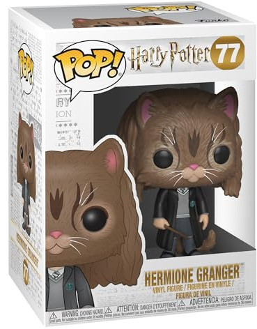 Funko Pop! Vinyl: Harry Potter : Hermione Granger As Cat - Hermine Granger - Vinyl-Sammelfigur - Geschenkidee - Offizielle Handelswaren - Spielzeug Für Kinder und Erwachsene - Movies Fans