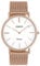 Oozoo Damenuhr Vintage Roségoldfarben/Weiß 40 mm C9917