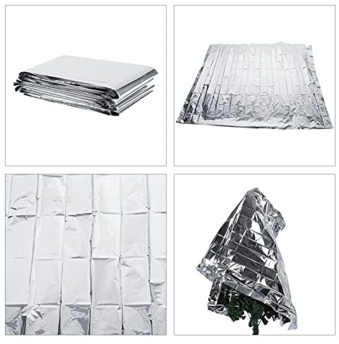 ViaGasaFamido Reflective Film for Plants Silver Greenhouse Grow Film Highly Reflective Covering Sheets Light Accessories 210 x 120cm