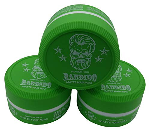 Bandido Matte Hair Wax Haarwachs Haar Styling Wachs Herren Haargel 150ml Matt Natürliches aussehen
