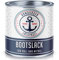 Hamburger Lack-Profi Bootslack MATT für Holz und Metall Nussbraun RAL 8011 Braunt Yachtlack Yachtfarbe Bootsfarbe (2,5 L)
